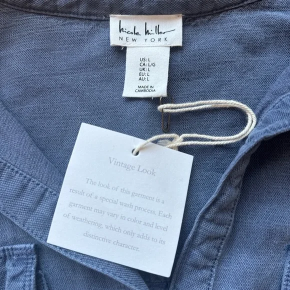 NWT Linen Romper - Picture 3 of 4